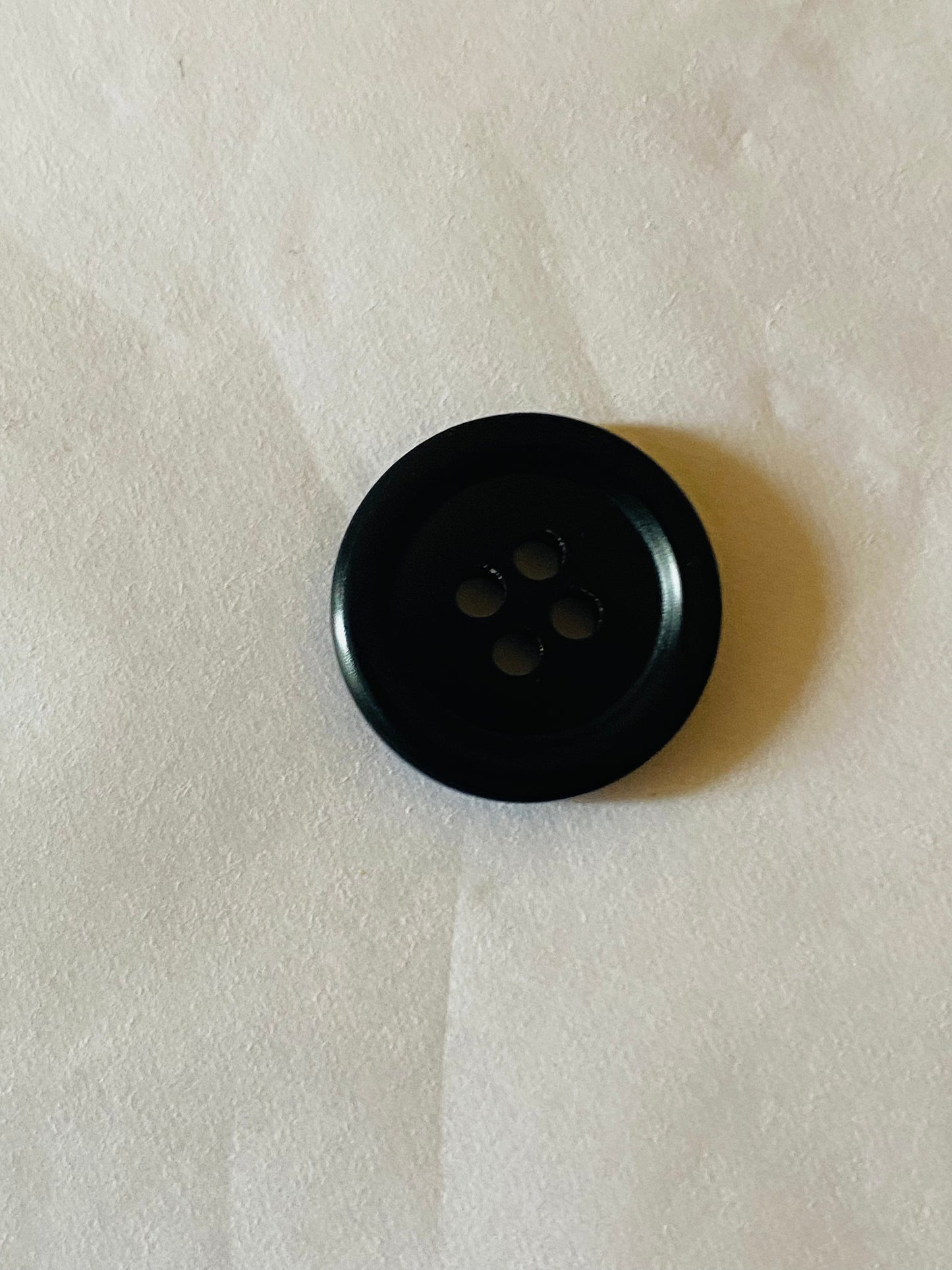 Black Galalith Buttons