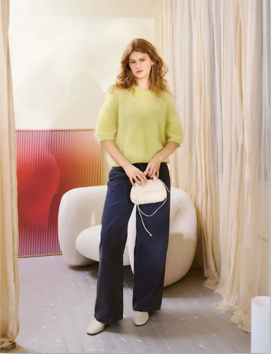 Sandnes Garn Ivy Tee pattern PRE- ORDER - Treasure Modern Knitting