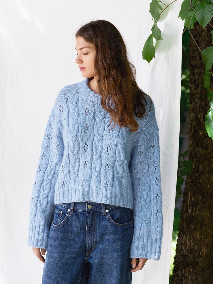 Sandnes Garn Junia sweater pattern