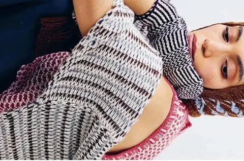 Knit : Dynamic patterns and techniques for creative making Kyle Books