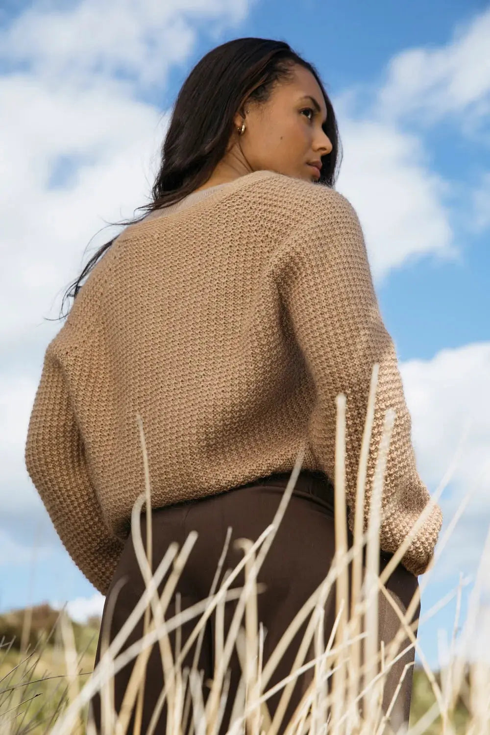 Laine x Novita Haworth cardigan yarn kit - Treasure Modern Knitting