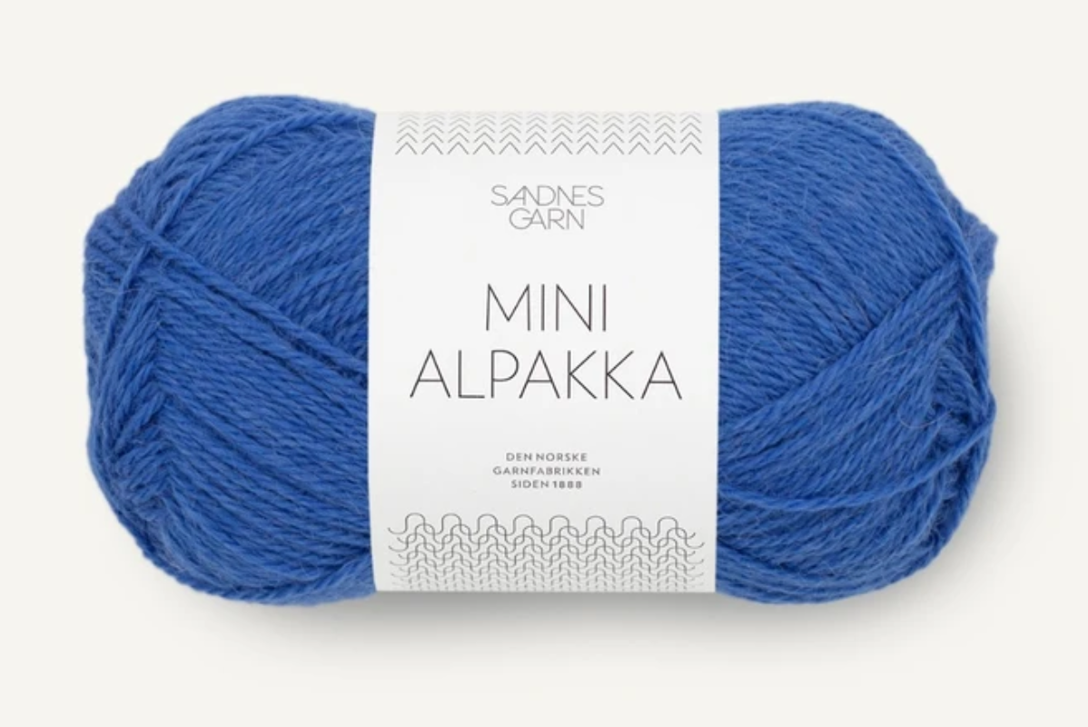 Mini Alpakka Sandnes Garn - Treasure Modern Knitting