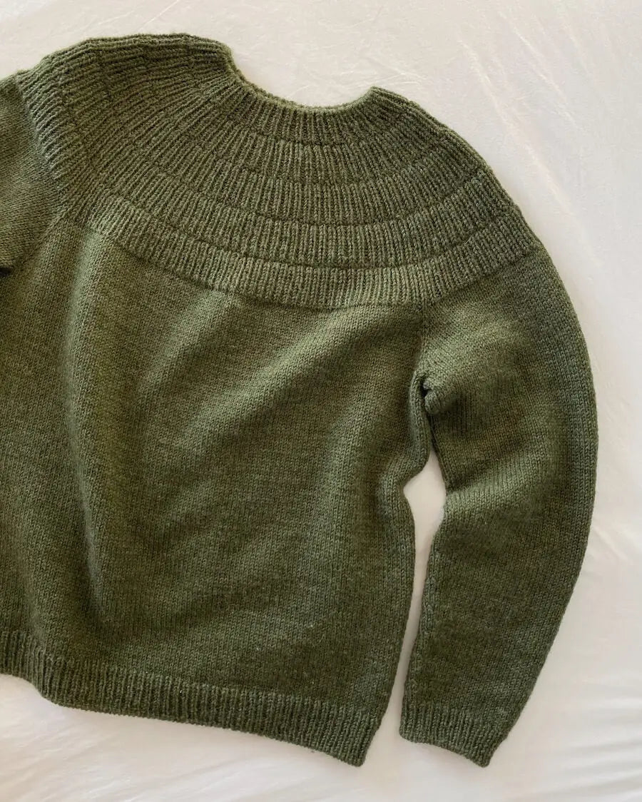 PetiteKnit Anker's Sweater - My Boyfriend's Size pattern PetiteKnit