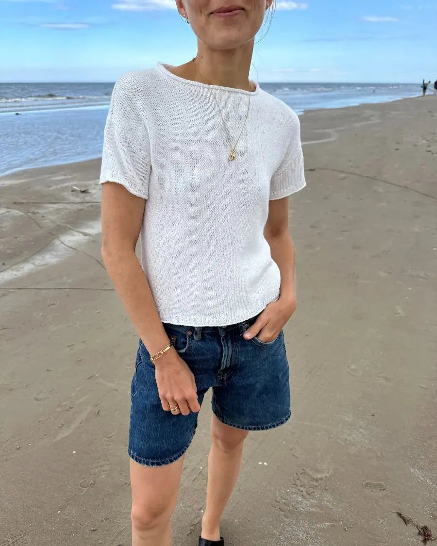 PetiteKnit Cloud Tee pattern PetiteKnit