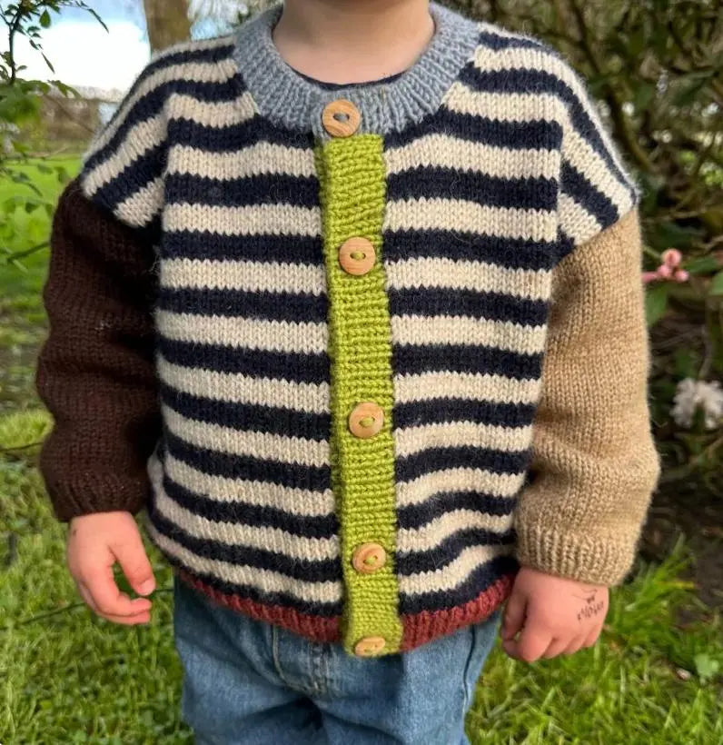 PetiteKnit Holger cardigan pattern PetiteKnit