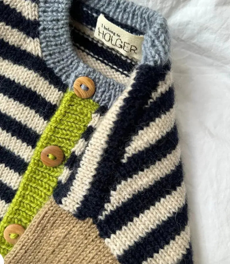 PetiteKnit Holger cardigan pattern PetiteKnit
