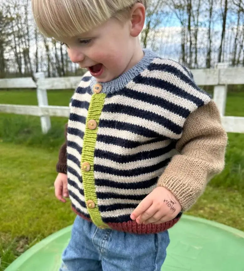 PetiteKnit Holger cardigan pattern PetiteKnit