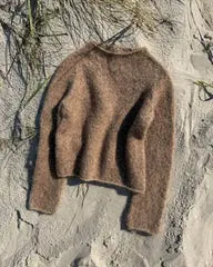 PetiteKnit Ivy Sweater yarn kit Treasure Modern Knitting