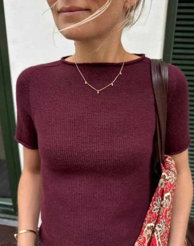 PetiteKnit Ivy Tee pattern PetiteKnit
