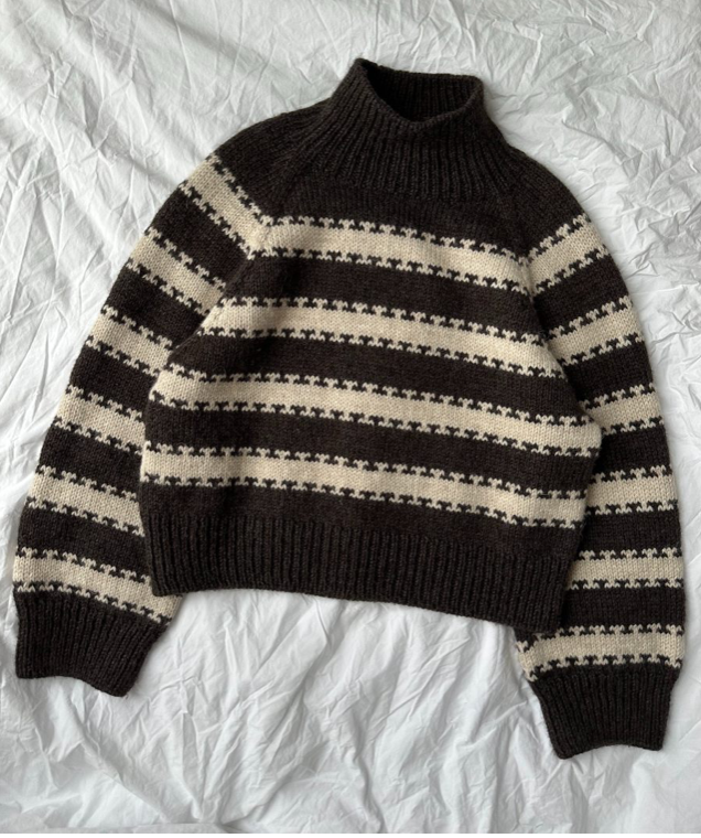 PetiteKnit Key Sweater pattern COMING SOON - Treasure Modern Knitting