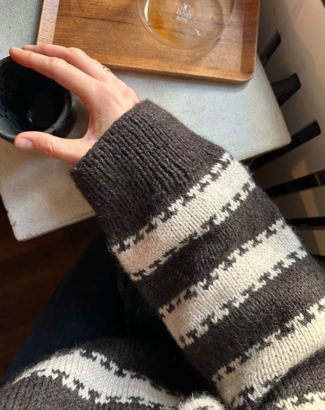 PetiteKnit Key sweater yarn kit - Treasure Modern Knitting