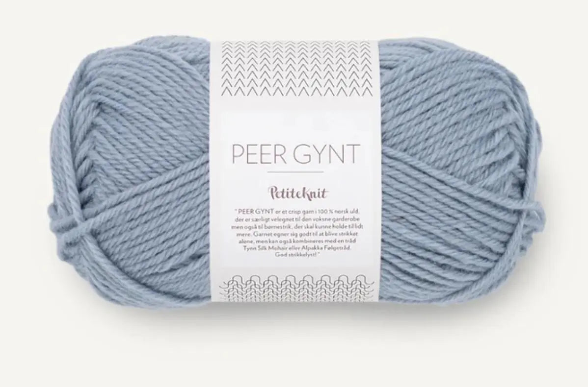 PetiteKnit Lulu slipover yarn kit PetiteKnit
