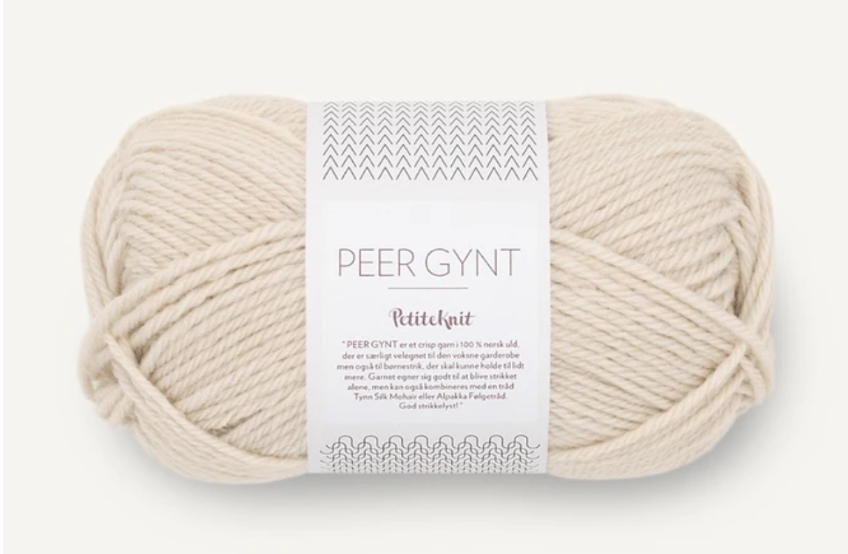 PetiteKnit Lulu slipover yarn kit - Size Small - Treasure Modern Knitting