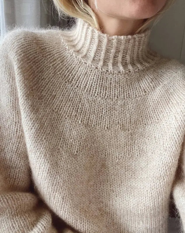 PetiteKnit Novice sweater yarn kit Treasure Modern Knitting