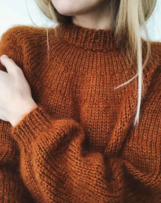 PetiteKnit Novice sweater yarn kit Treasure Modern Knitting