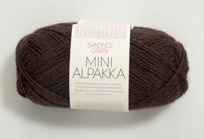 Mini Alpakka Sandnes Garn - Treasure Modern Knitting