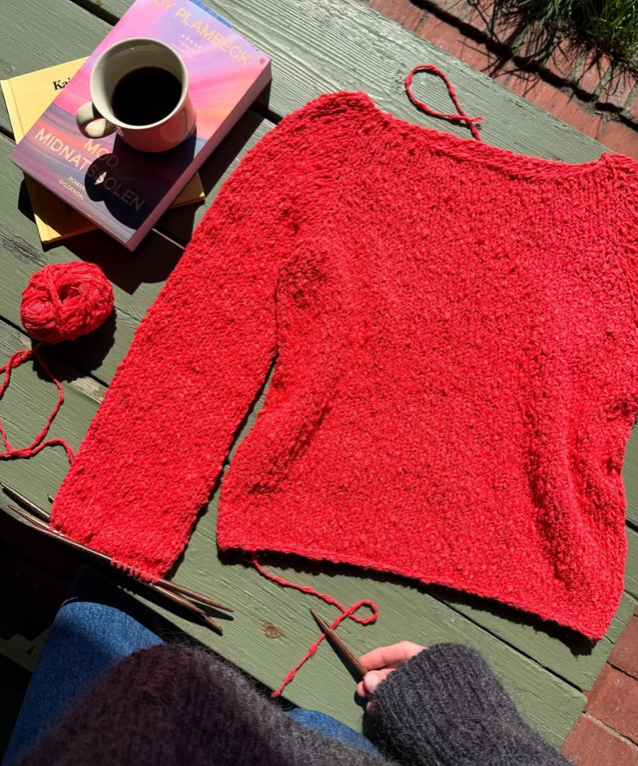 PetiteKnit Wave Tee pattern