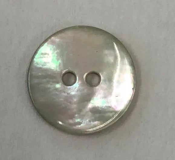 Round 2-hole natural Agoya buttons NEMARK