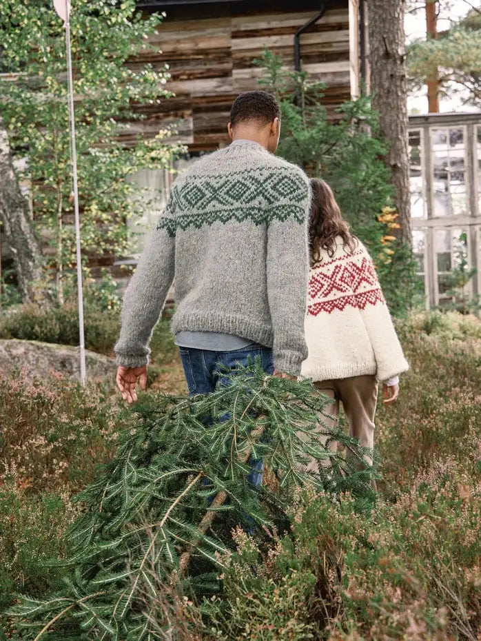 Sandnes Chunky Marius Mens Christmas Sweater Kit - PRE-ORDER Sandnes Garn