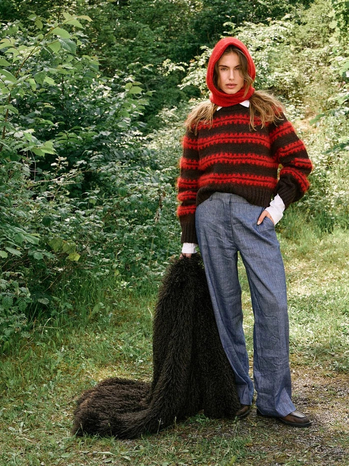Sandnes Garn Ridge sweater - Treasure Modern Knitting