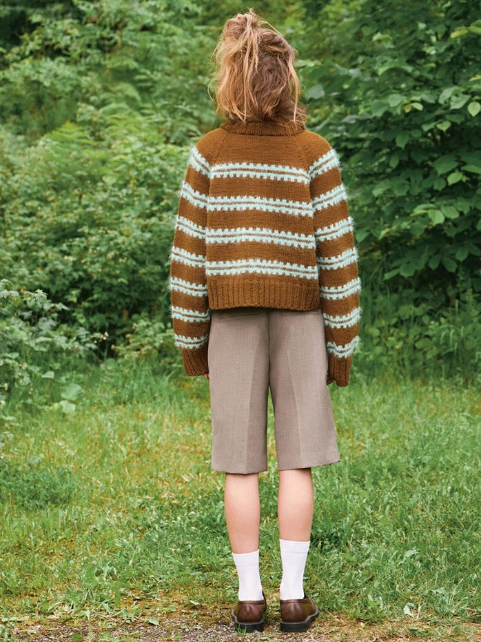 Sandnes Garn Ridge sweater - Treasure Modern Knitting