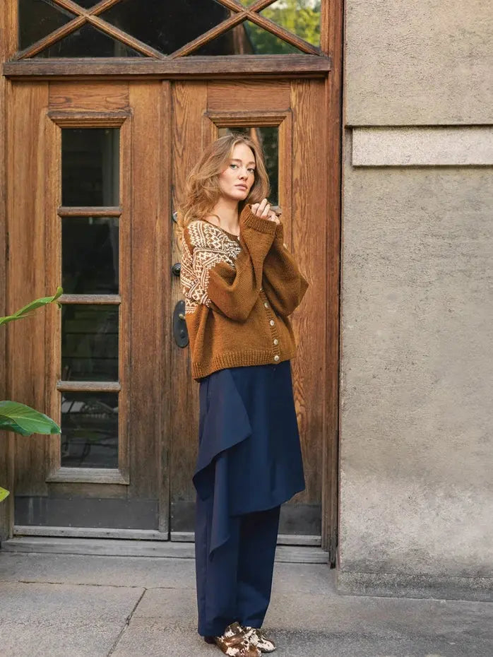 Sandnes Garn Setesdal cardigan pattern Sandnes Garn