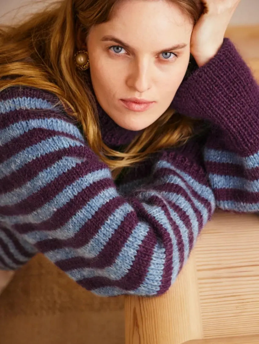 South Sweater pattern Sandnes Garn - Treasure Modern Knitting
