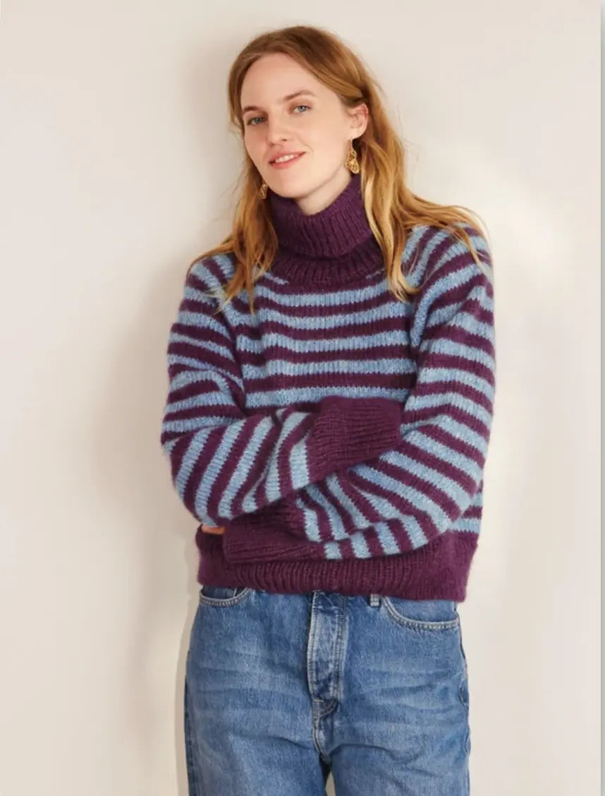 South Sweater pattern Sandnes Garn - Treasure Modern Knitting
