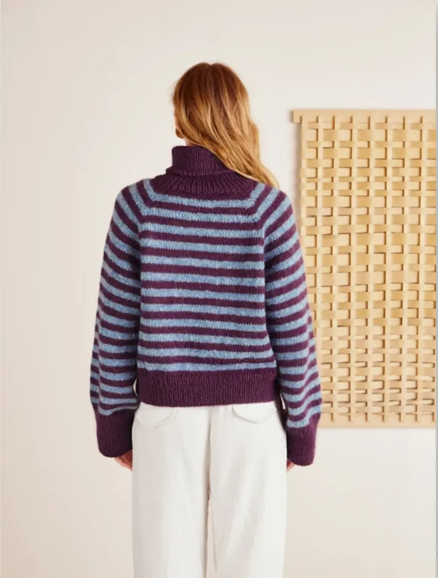 South Sweater pattern Sandnes Garn - Treasure Modern Knitting