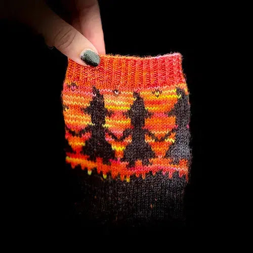 Stone Knits Season of the Witch sock yarn kit Stone Knits