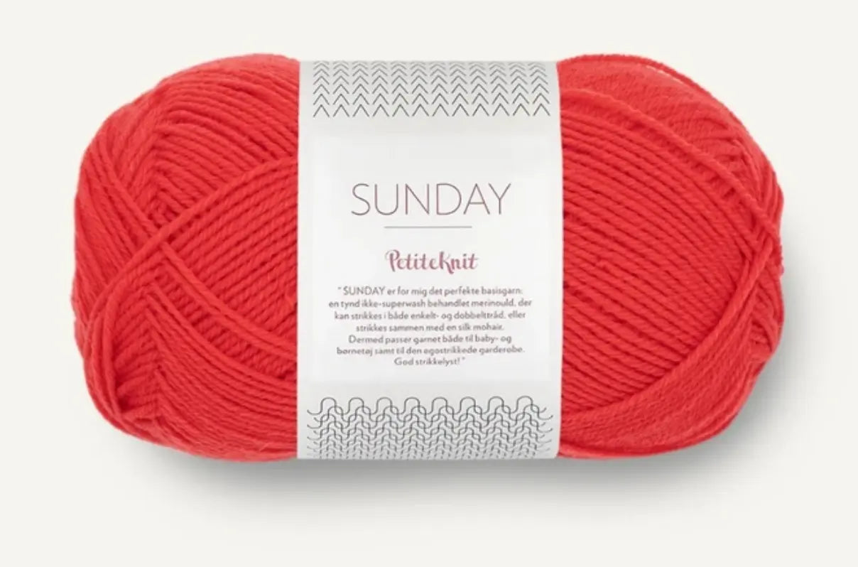 Sunday yarn Sandnes Garn Treasure Modern Knitting