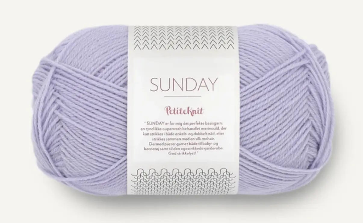 Sunday yarn Sandnes Garn Treasure Modern Knitting