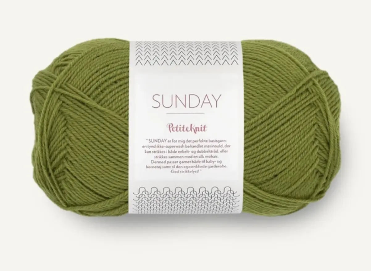 Sunday yarn Sandnes Garn Treasure Modern Knitting