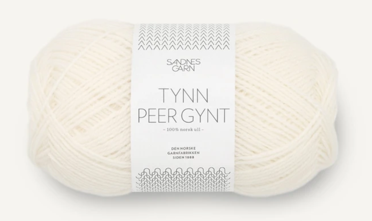 Tynn Peer Gynt Sandnes Garn - Treasure Modern Knitting