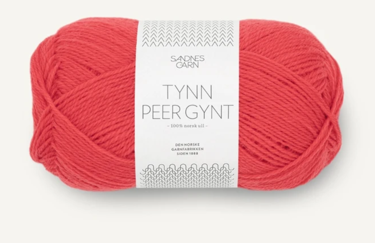 Tynn Peer Gynt Sandnes Garn - Treasure Modern Knitting