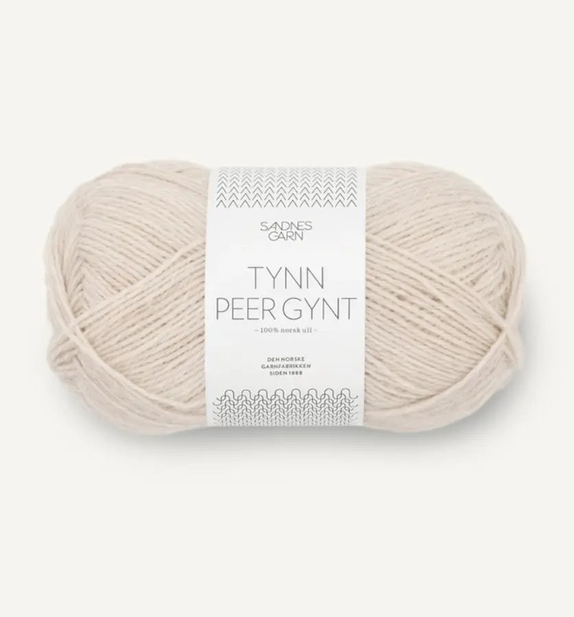 Tynn Peer Gynt Sandnes Garn - Treasure Modern Knitting