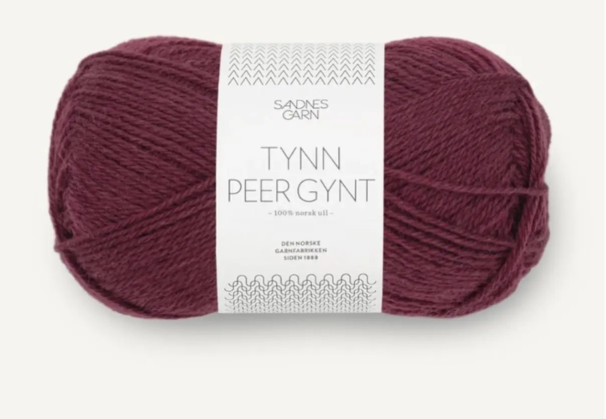Tynn Peer Gynt Sandnes Garn - Treasure Modern Knitting