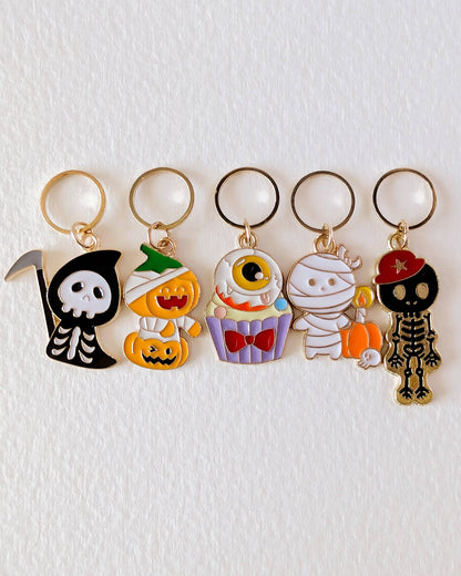 Hello Kim - Kim Chui - Halloween #2 - Stitch markers