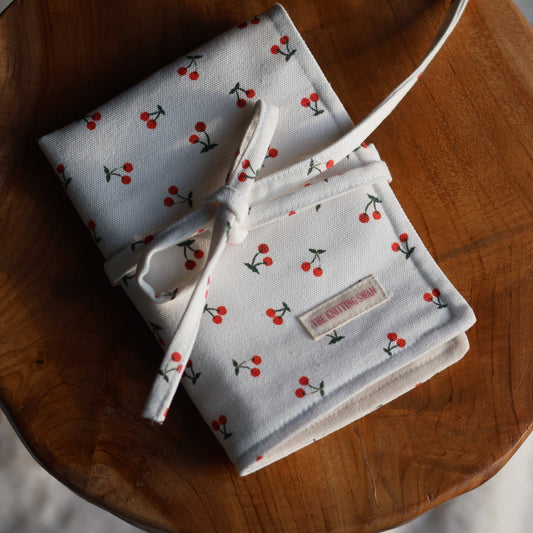 The Knitting Swan - Cherries Needle Case