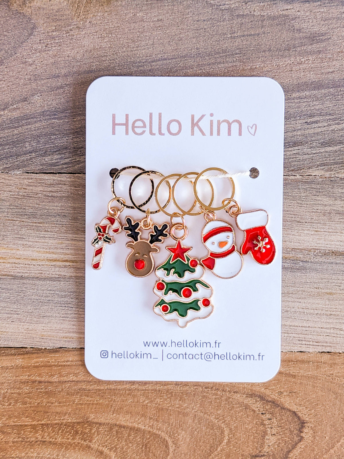 Hello Kim - Kim Chui - Christmas #1 - Marker Rings