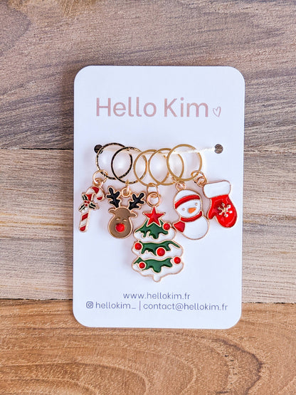 Hello Kim - Kim Chui - Christmas #1 - Marker Rings