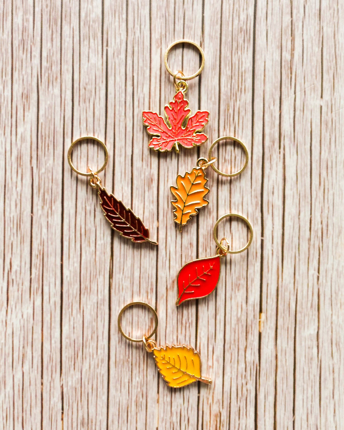 Hello Kim - Kim Chui - Leaves #1 - Marker rings