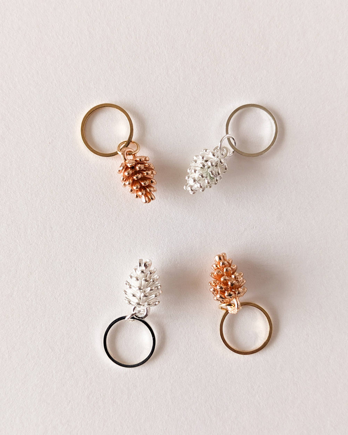 Hello Kim - Kim Chui - Pine cones - marker rings
