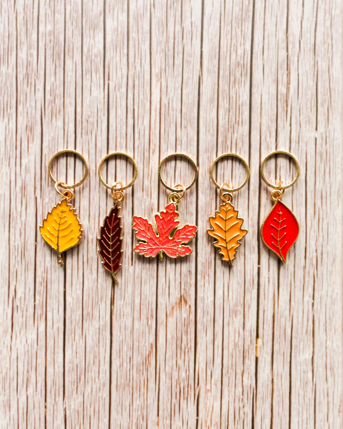 Hello Kim - Kim Chui - Leaves #1 - Marker rings