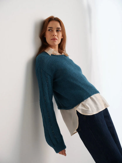 52 Weeks of Sweaters Laine COMING SOON! - Treasure Modern Knitting