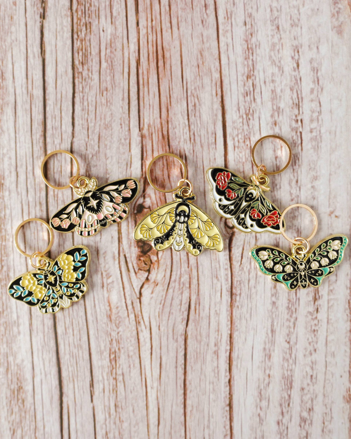 Hello Kim - Kim Chui - Butterflies - Marker rings