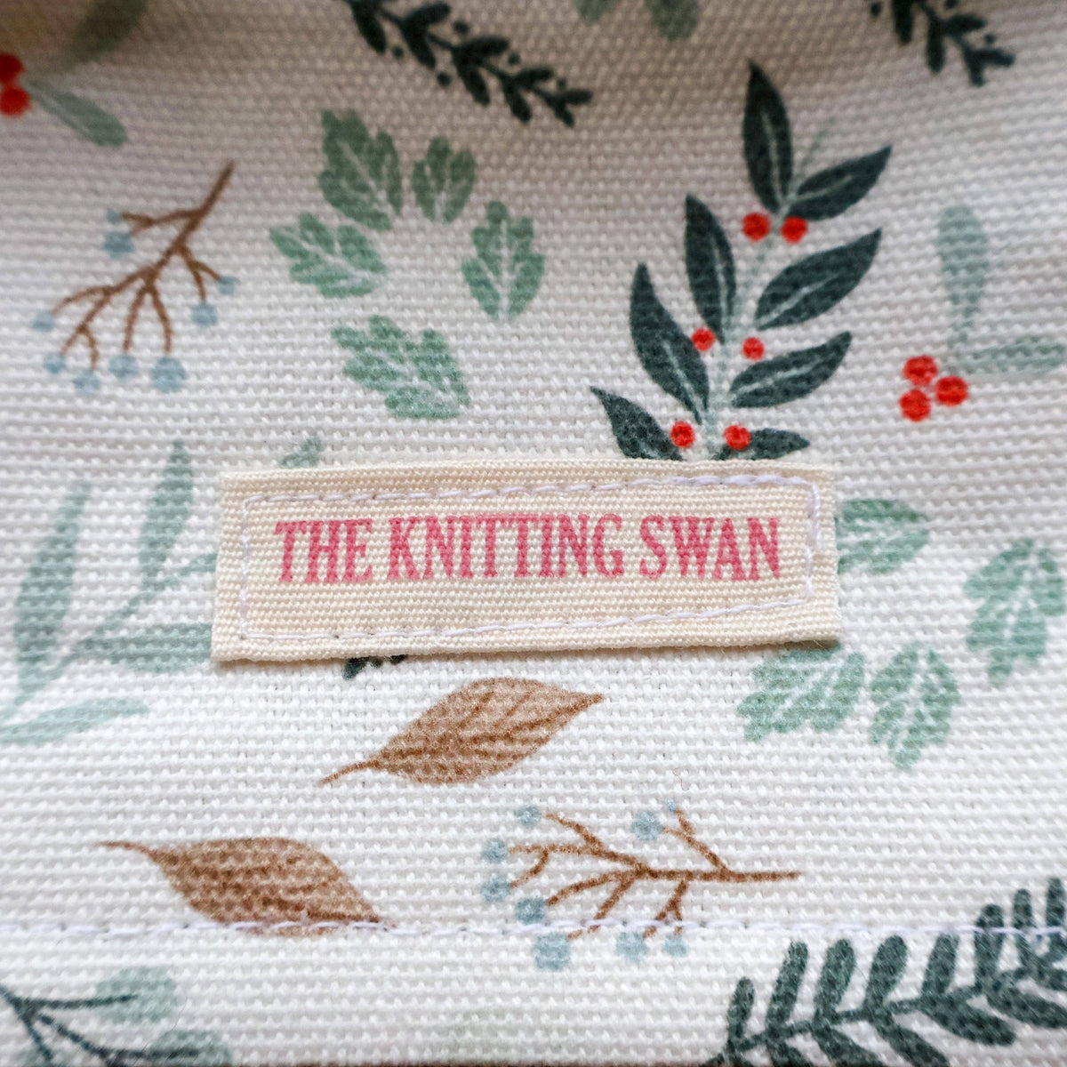 The Knitting Swan - Winter Needle Case