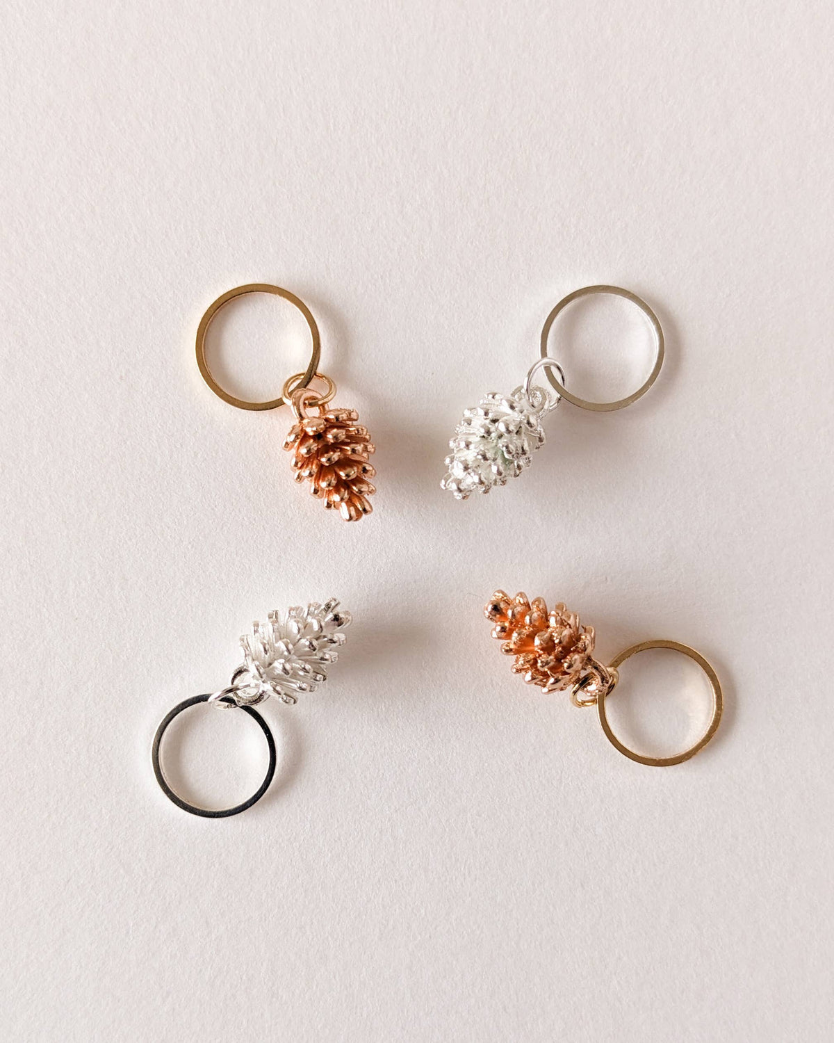Hello Kim - Kim Chui - Pine cones - marker rings
