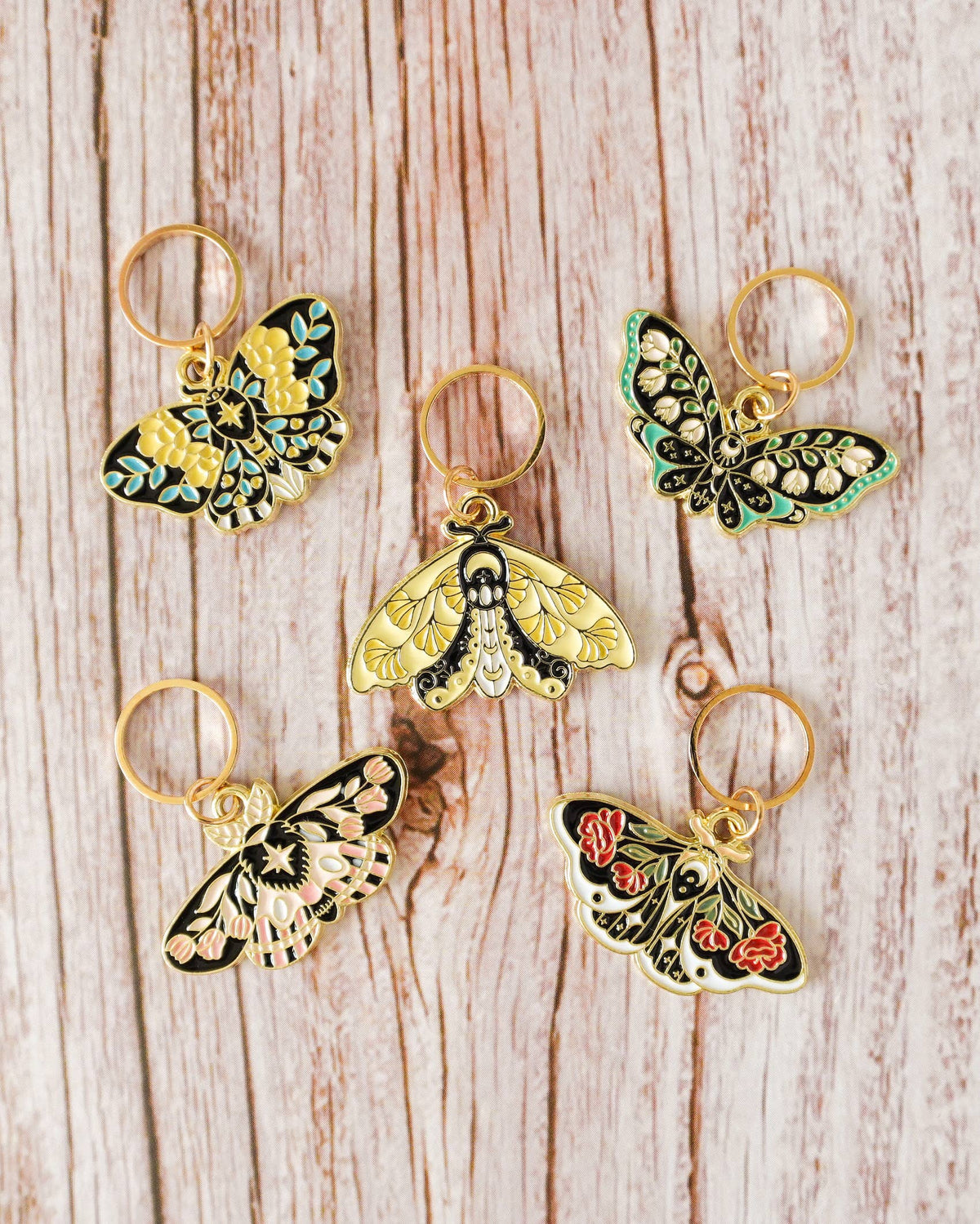 Hello Kim - Kim Chui - Butterflies - Marker rings