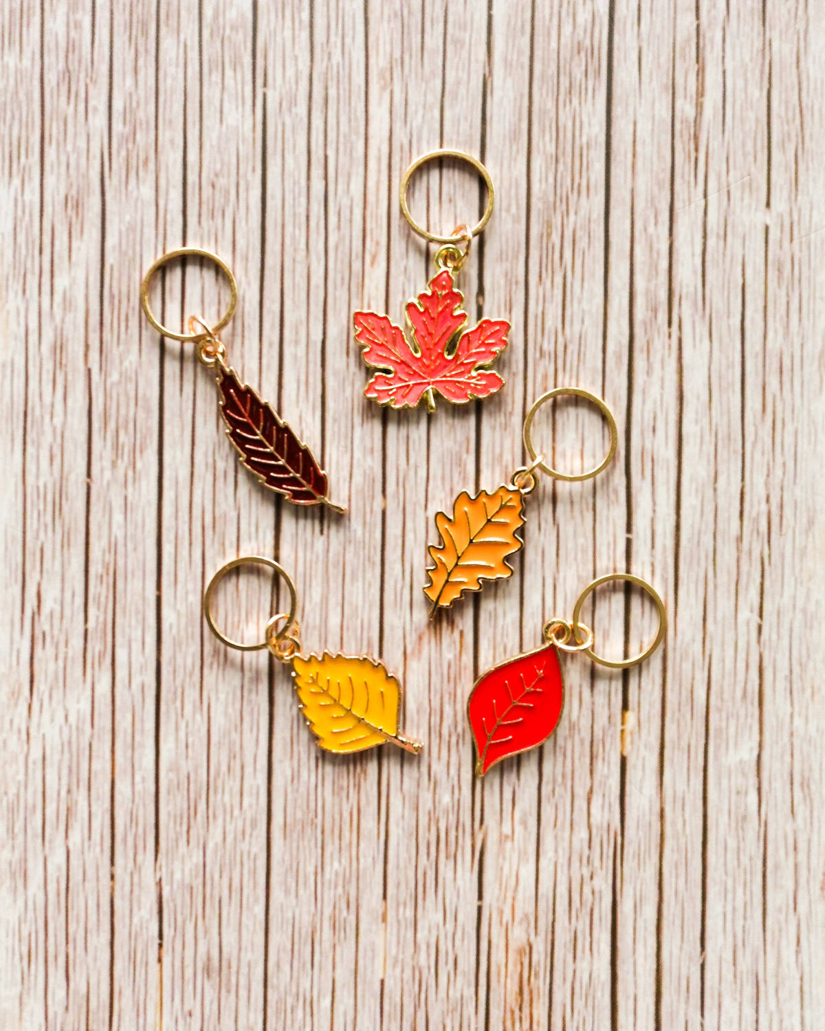Hello Kim - Kim Chui - Leaves #1 - Marker rings
